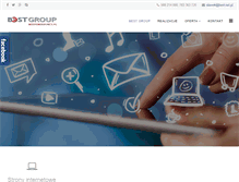 Tablet Screenshot of bestgroup.net.pl